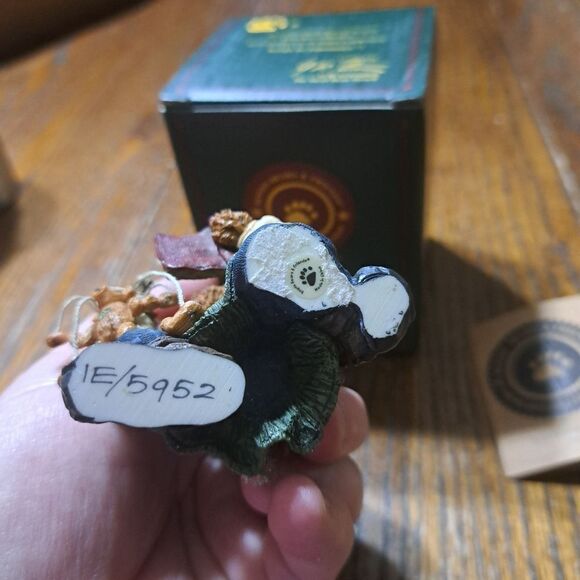 Vintage 2002 Boyds Bears Isaac Chisely and Woody Making Friends Figurine - Picture 4 of 7